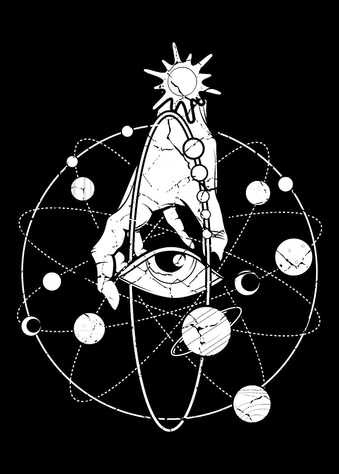 Sky Hands Eye Spiritual Pe