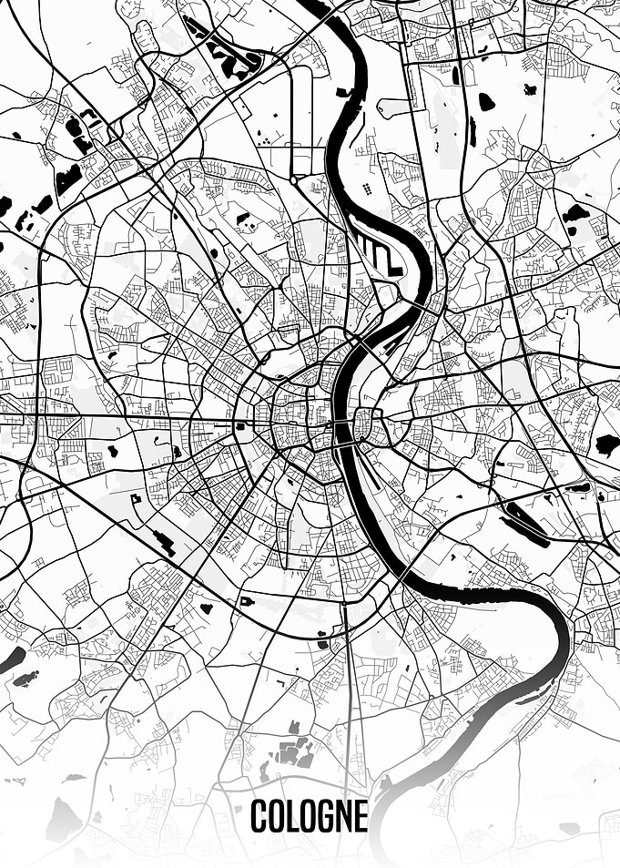 Cologne map