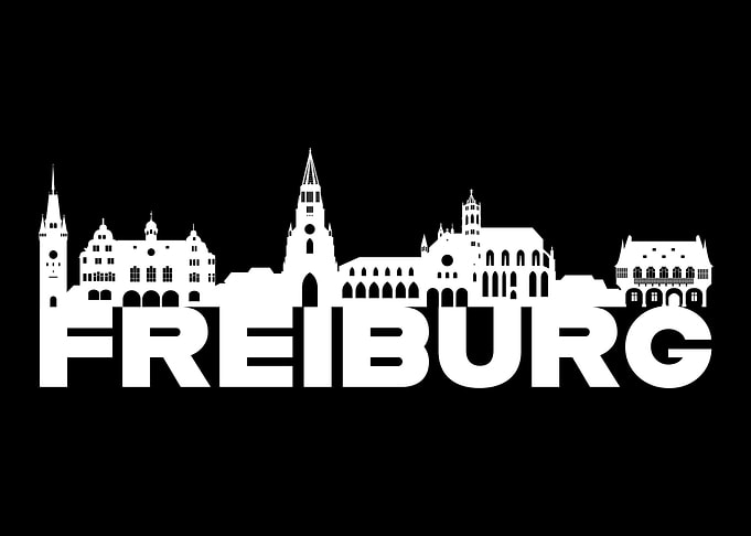 Freiburg Germany Skyline G