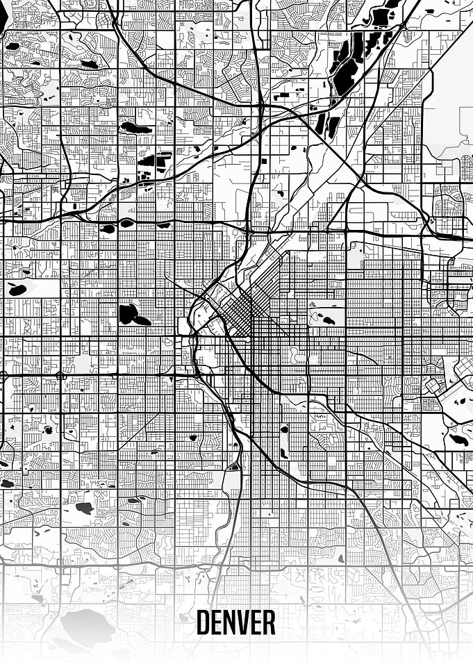 Denver map