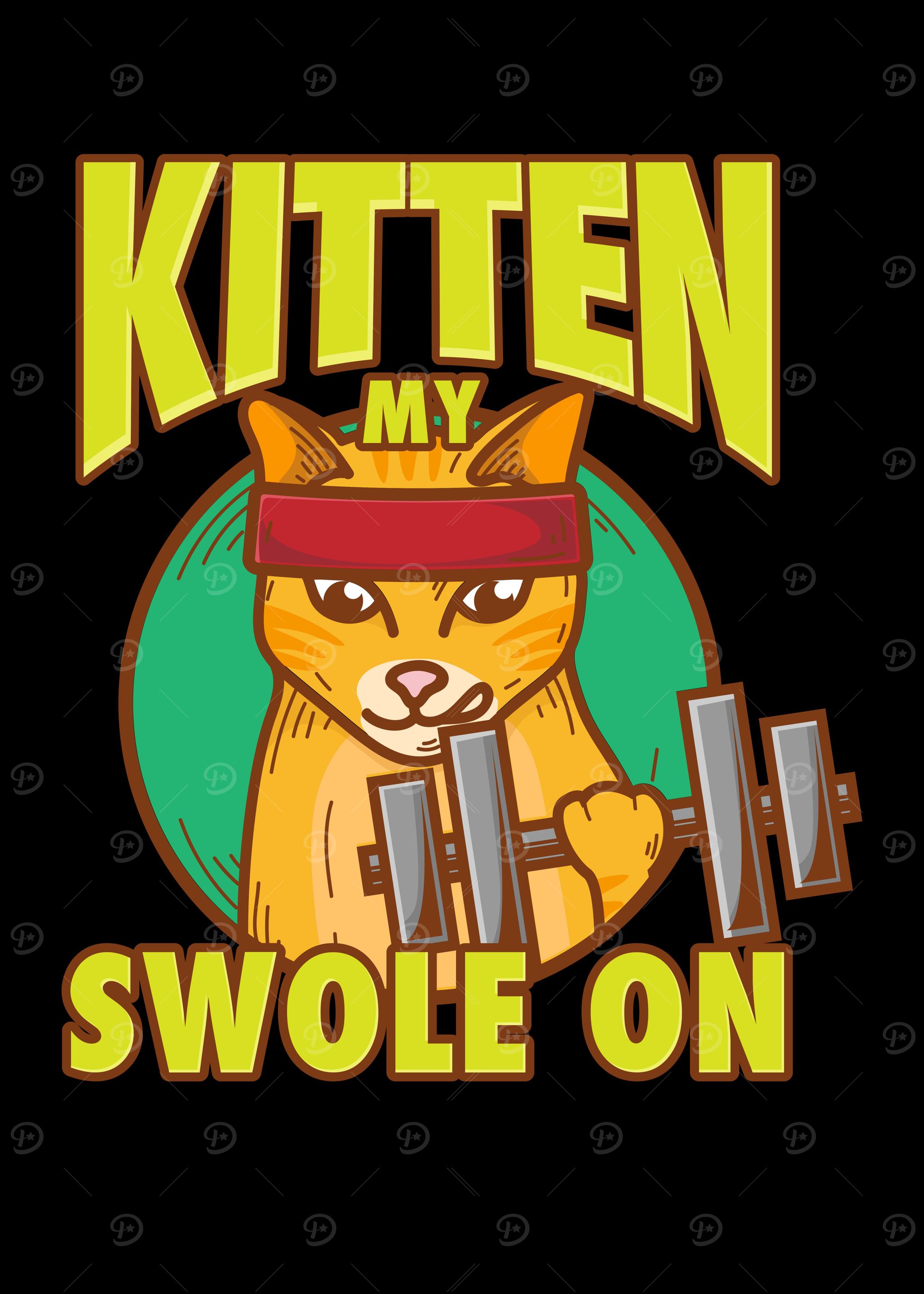 Kitten My Swole On
