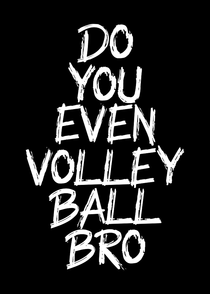 do you even volleyball bro