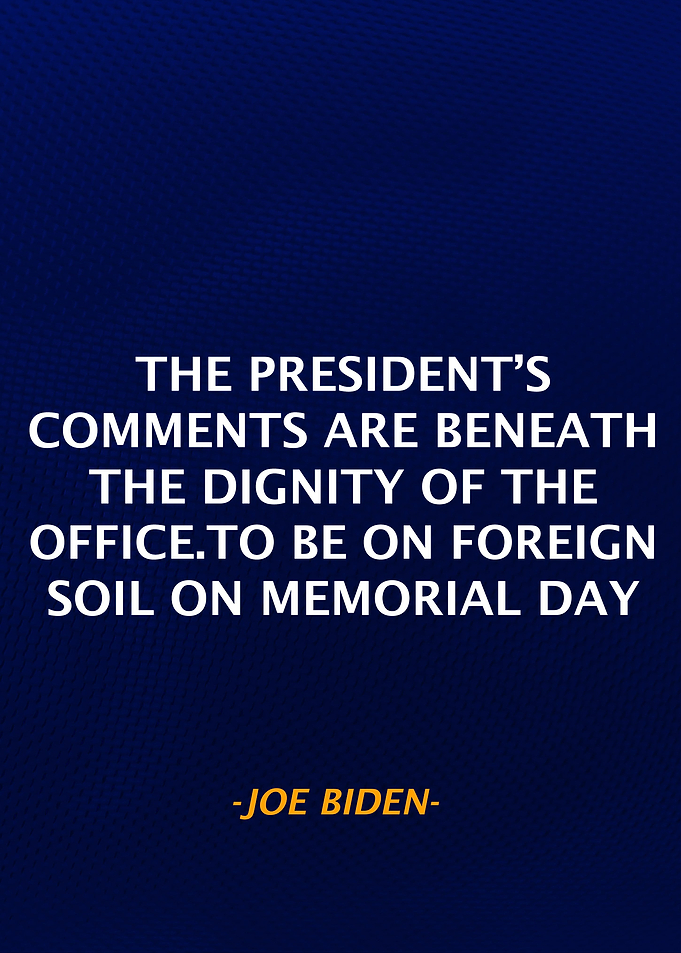 Joe Biden Qoute