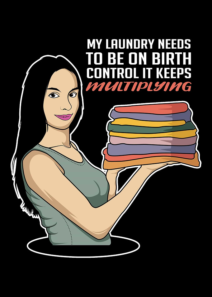 Laundry Funny Birth Housek