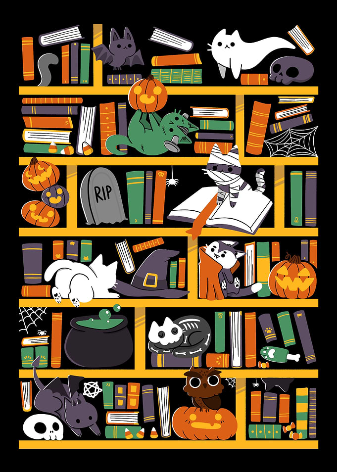 Halloween Library