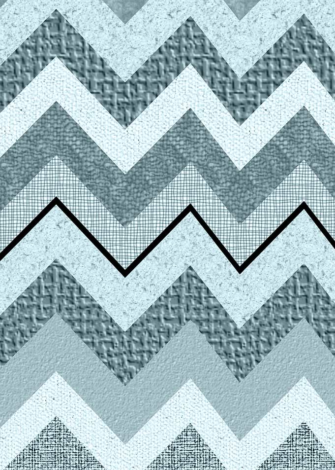 Blue Duotone gray triangle