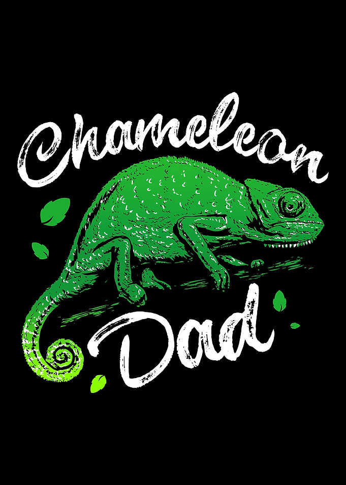 Chameleon Dad Father
