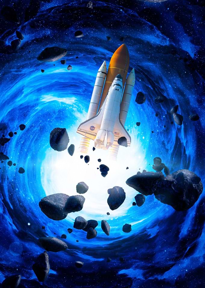 Rocket Vortex Asteroids