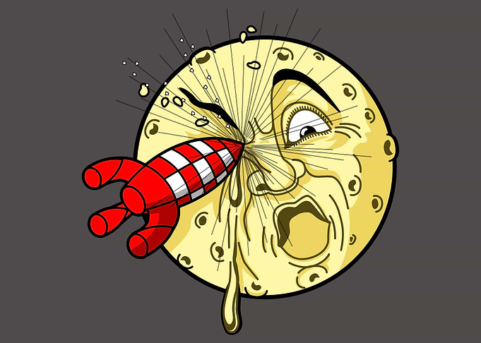 Moon rocket