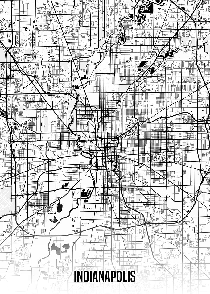 Indianapolis map