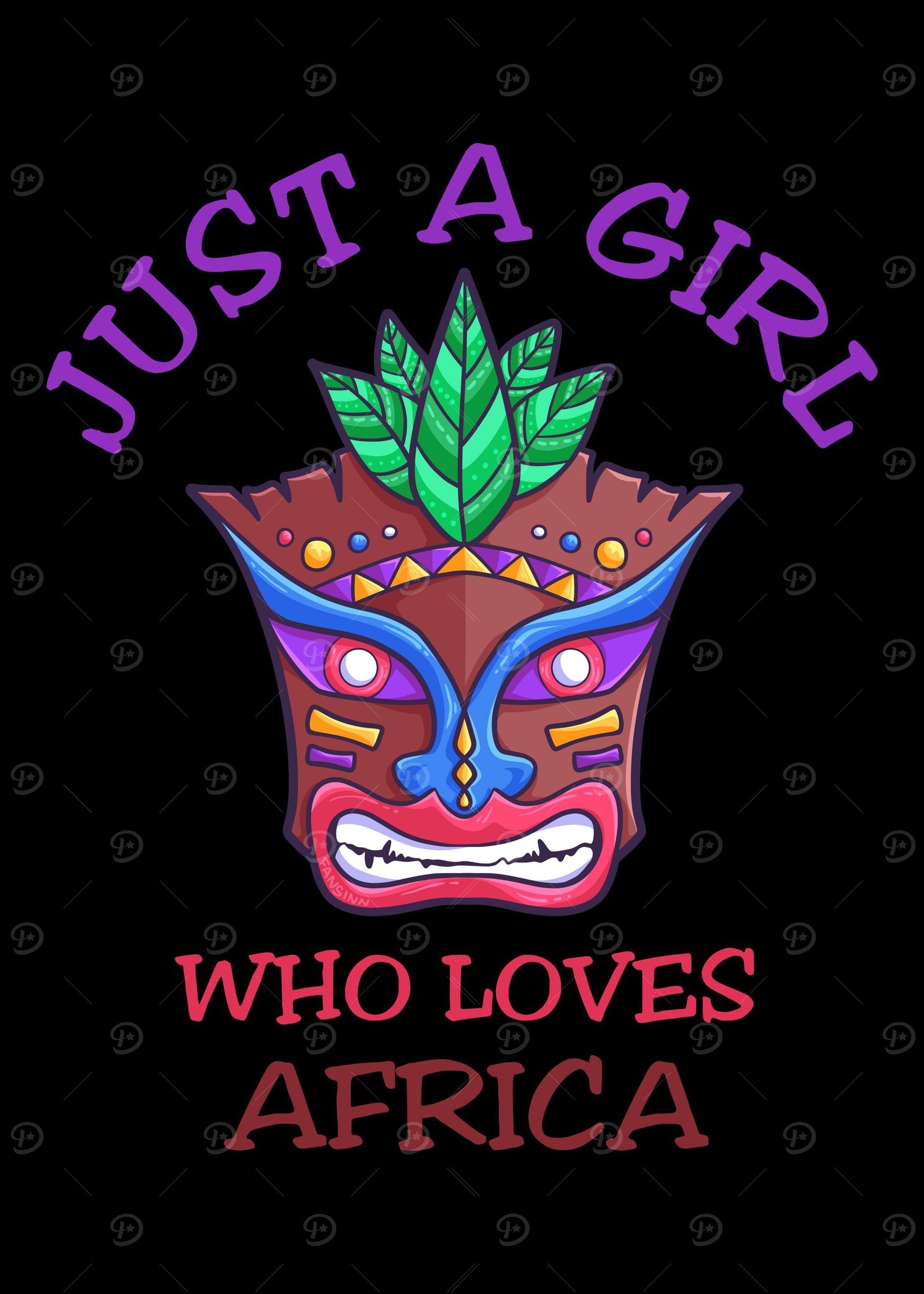 Just A Girl Who Loves Afri