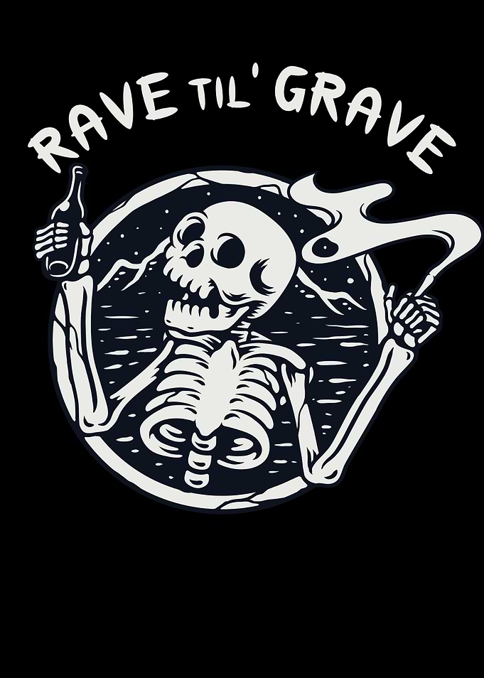Rave til Grave Skeleton