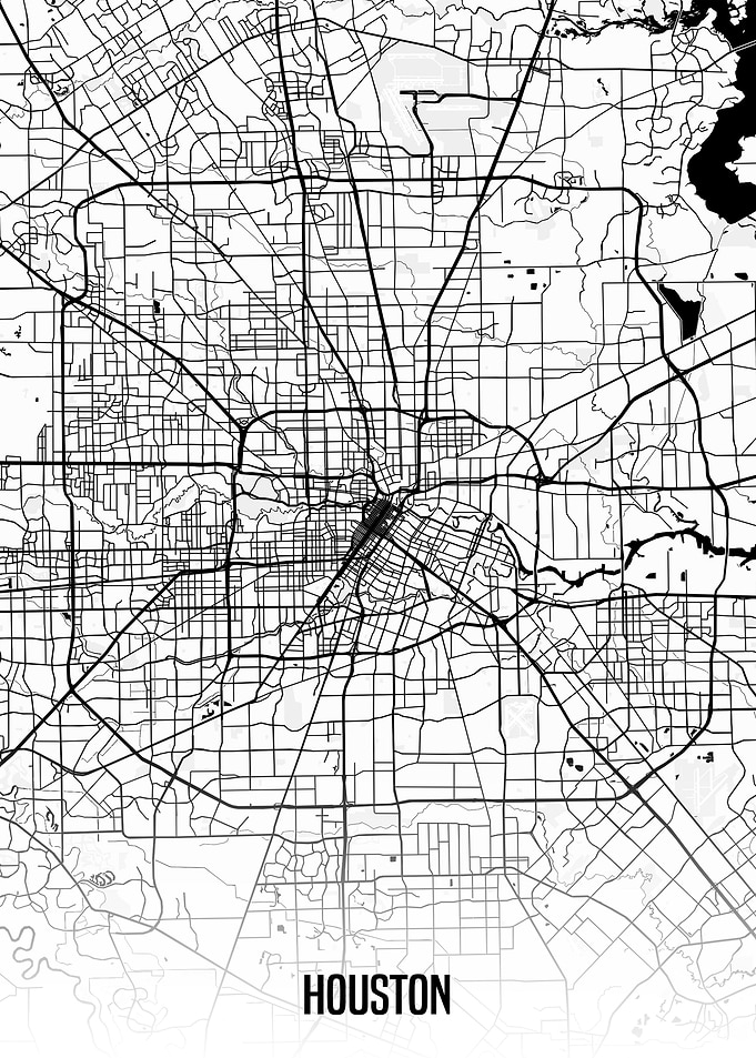 Houston map