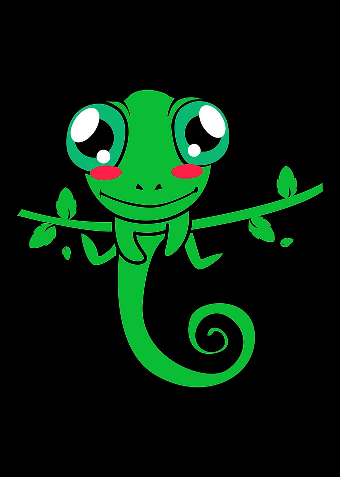 Chameleon Cute Reptiles