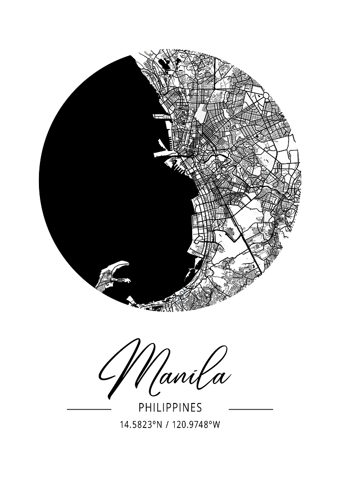 Manila Area City Map