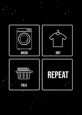 Funny Laundry Schedule