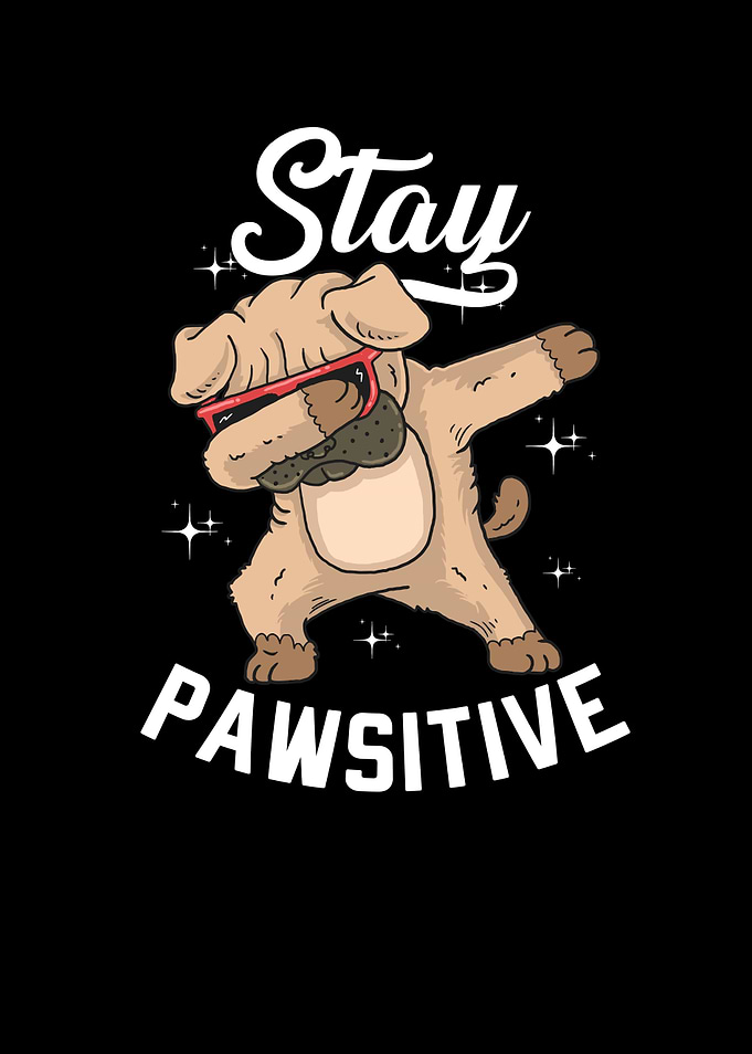Pug Dabbing Pug Pug