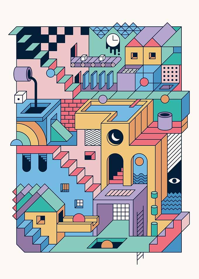 80s Escher