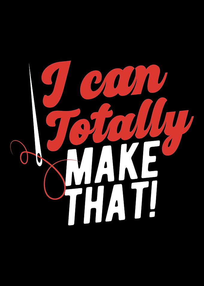 Funny sewing design