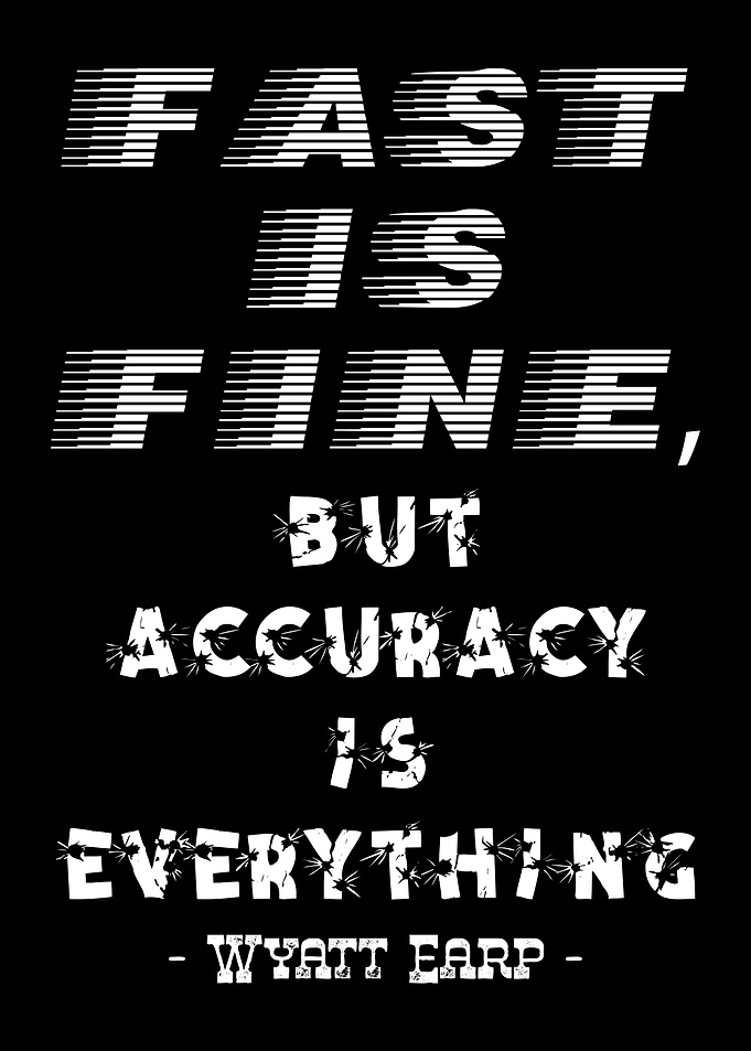 Fast Is Fine