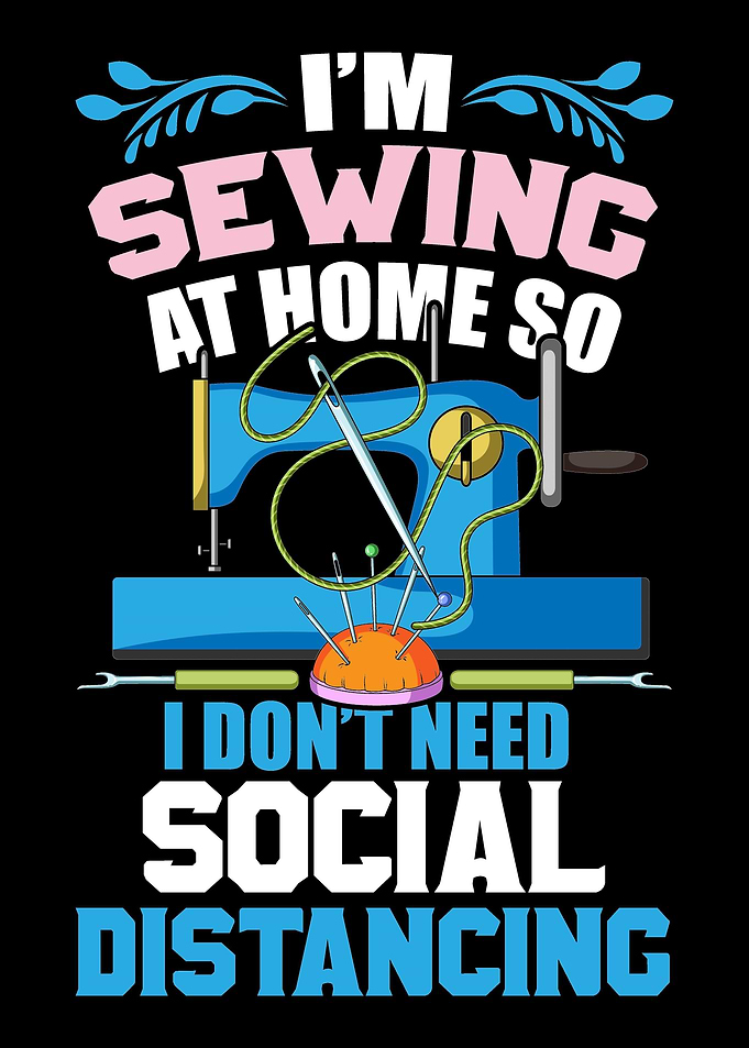 Funny sewing design