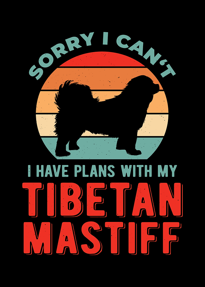 Funny Tibetan Mastiff