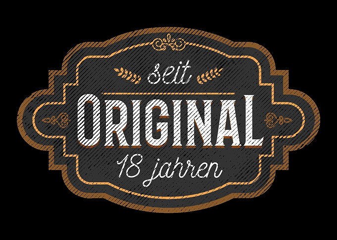 Volljhrig Geschenk