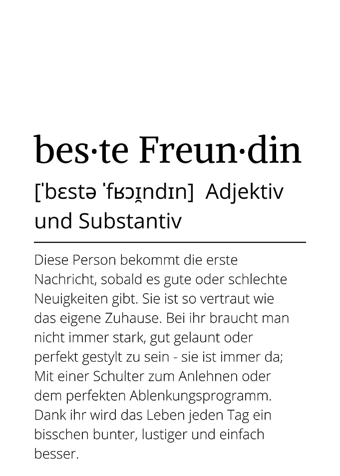 Beste Freundin