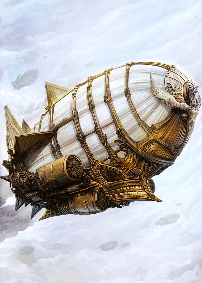Steampunk Airship
