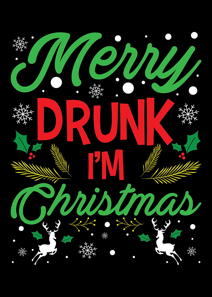 Merry Drunk Im Christmas
