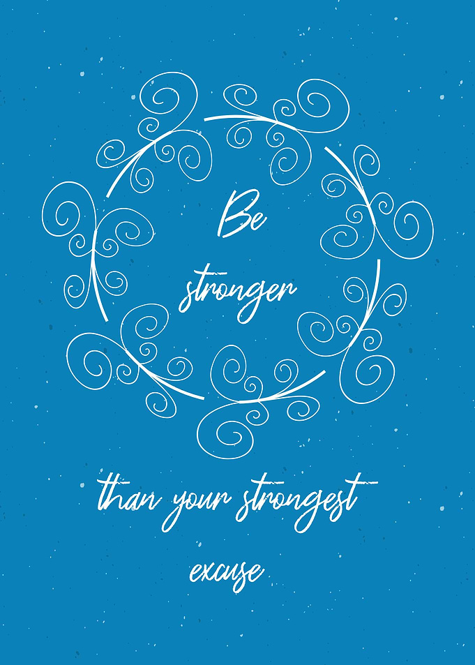 Be Stronger Wall Art