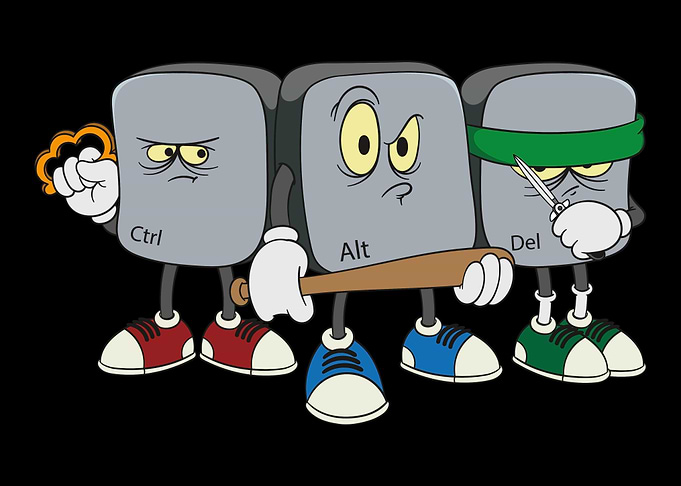 Ctrl Alt Del Computer