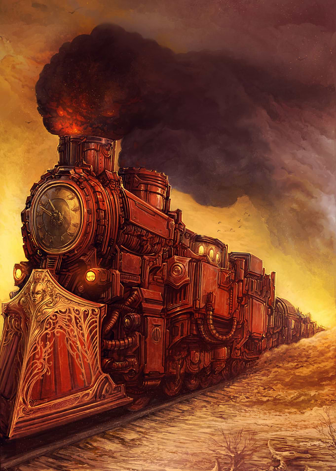 Steampunk Locomotive