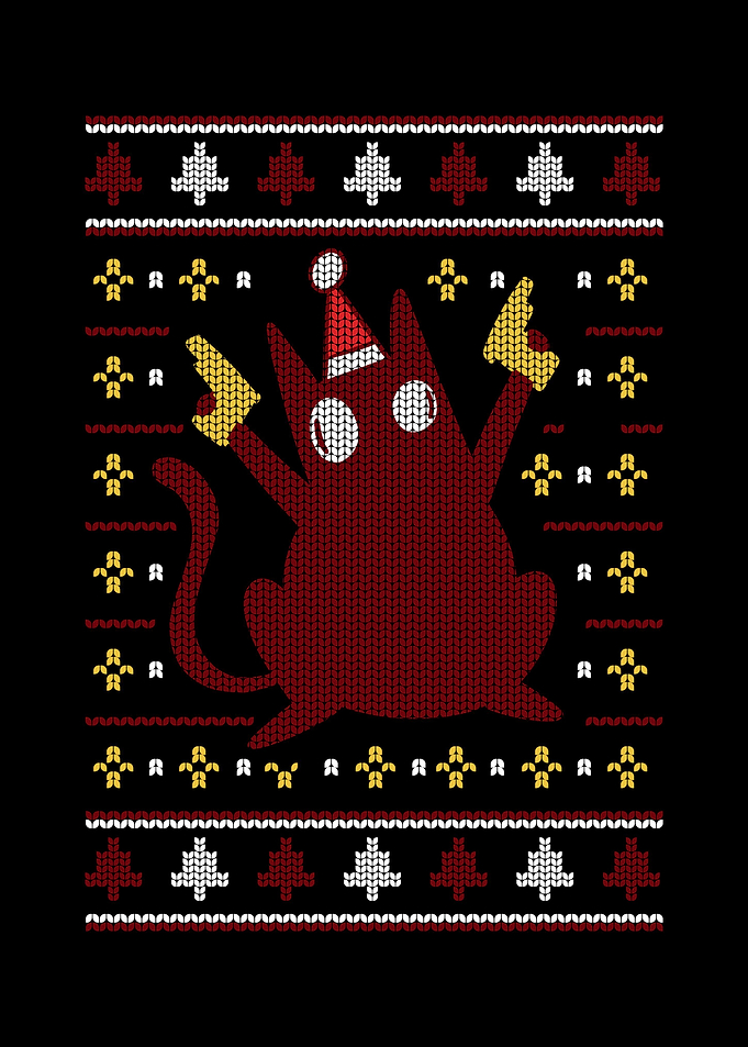 Ugly Christmas Pew Pew