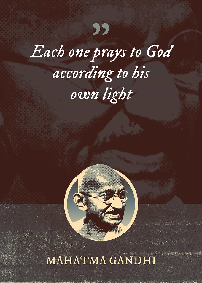 Each one prays to God