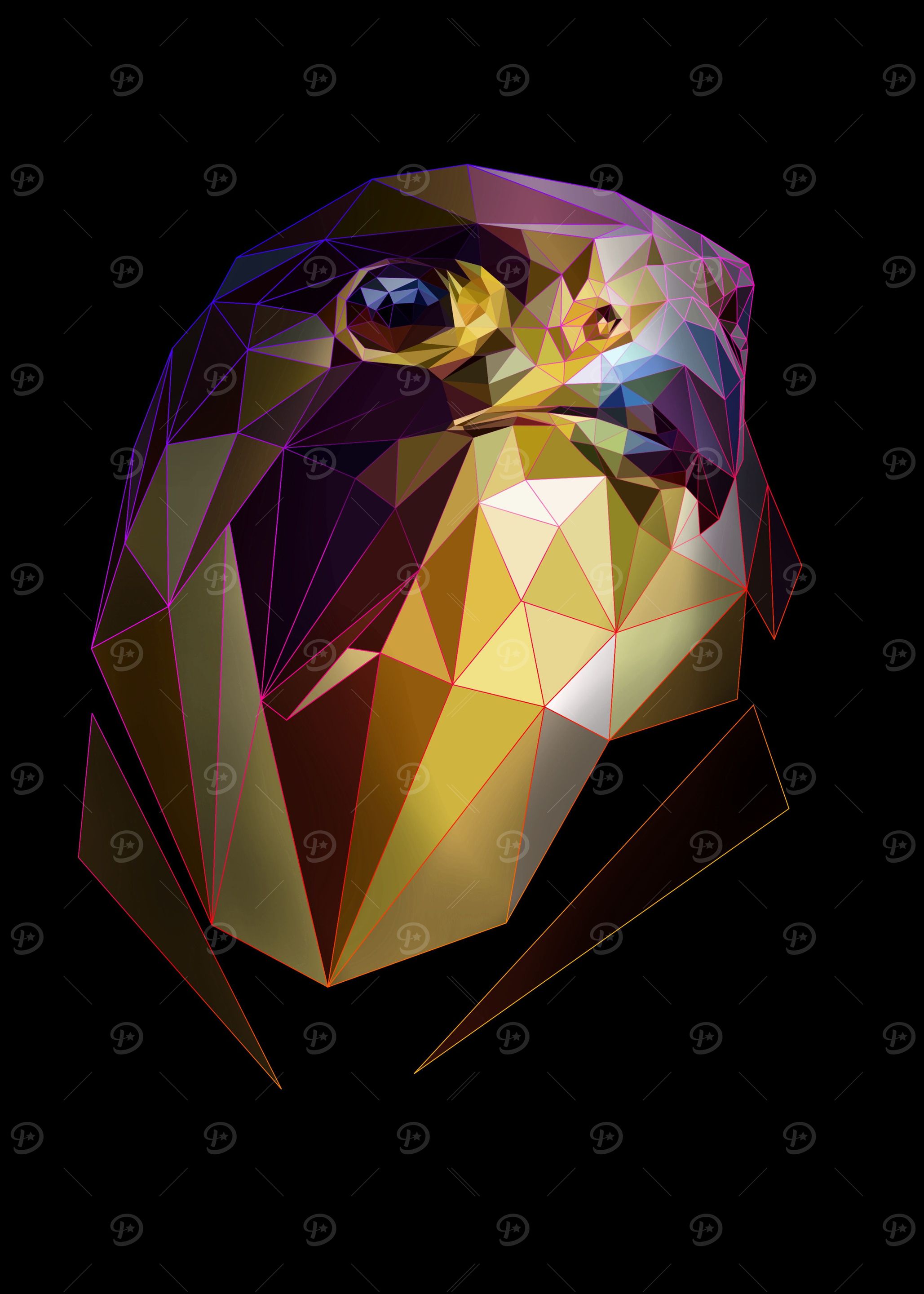 falcon on modern art