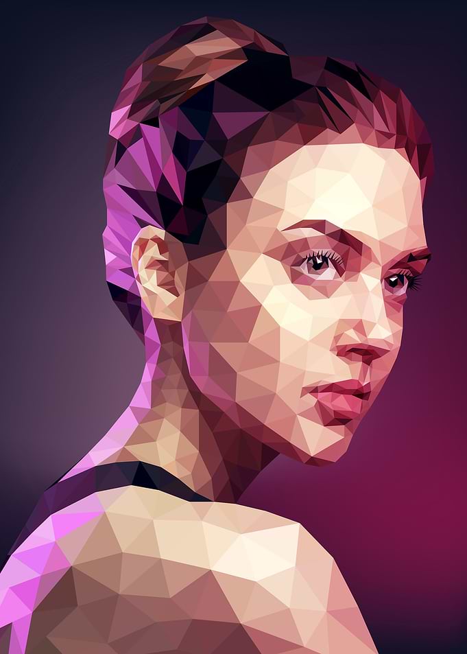 Lowpoly Portrait