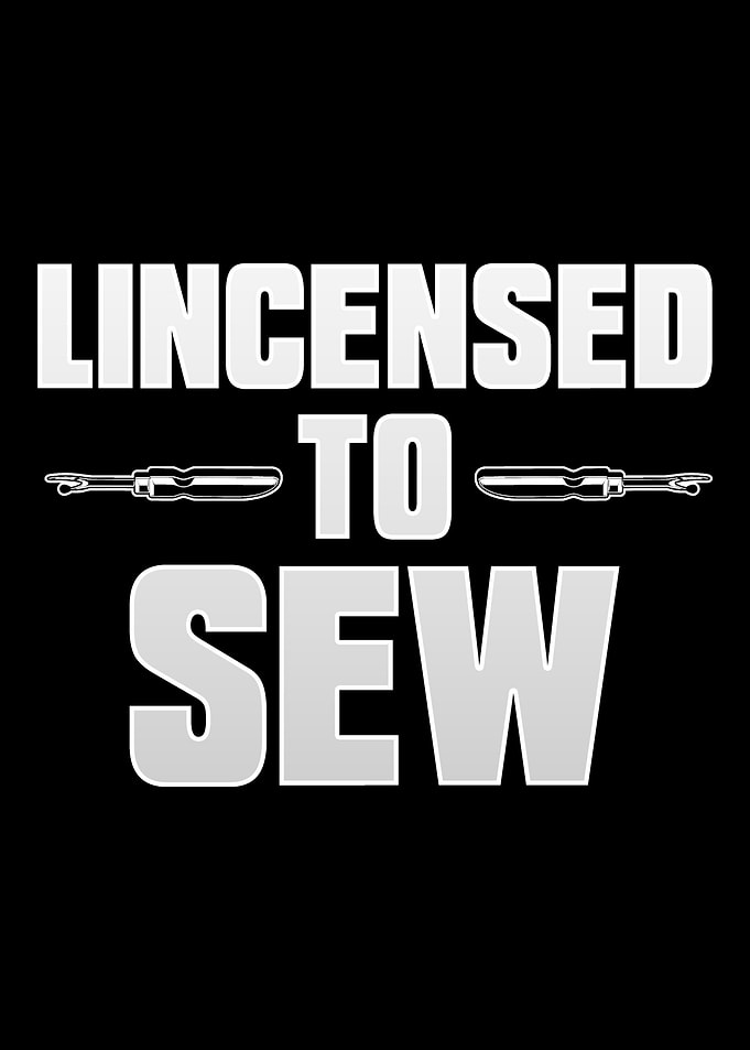 Funny sewing design