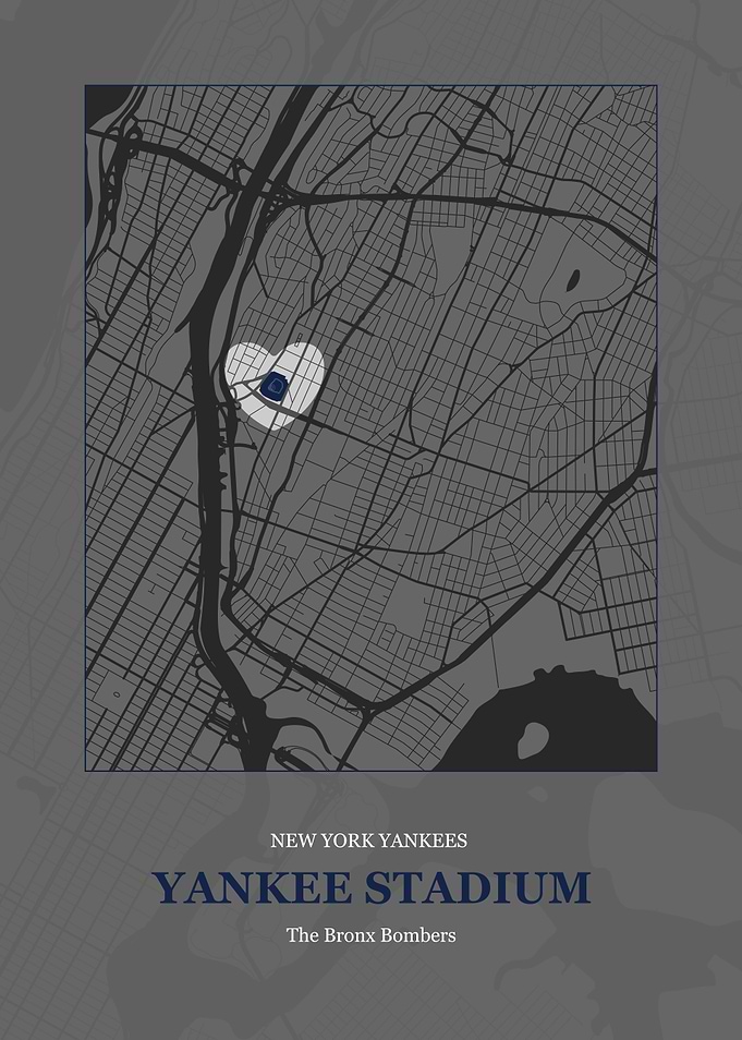 Yankee Stadium Map