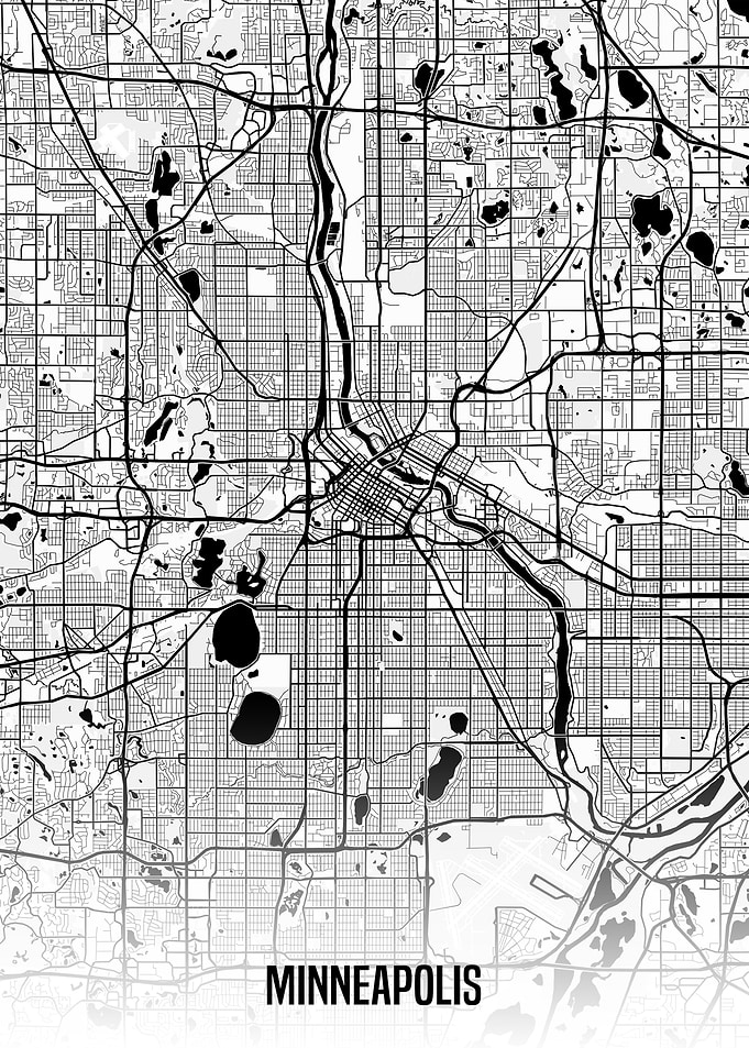 Minneapolis map