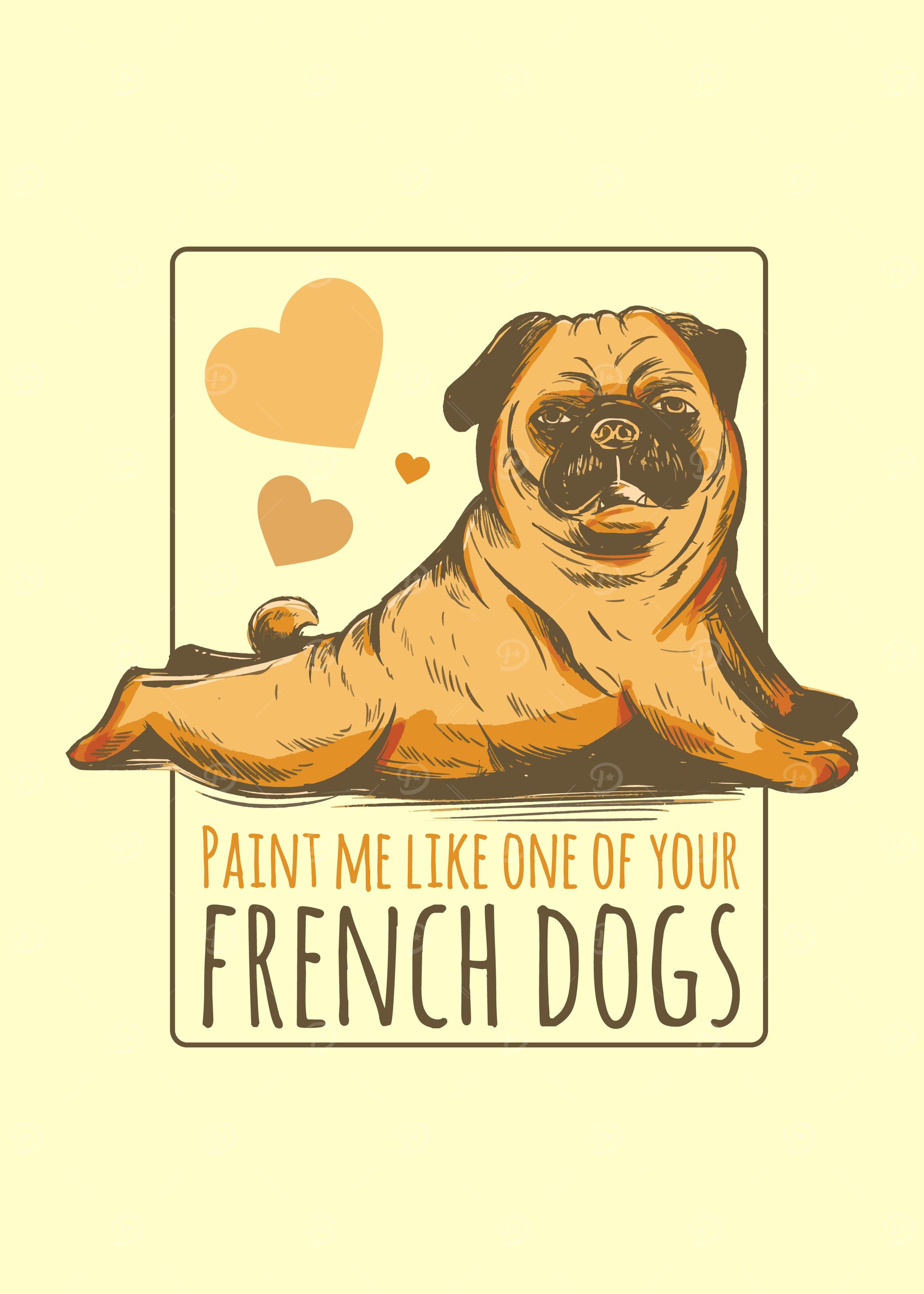 Sexy Model Pug