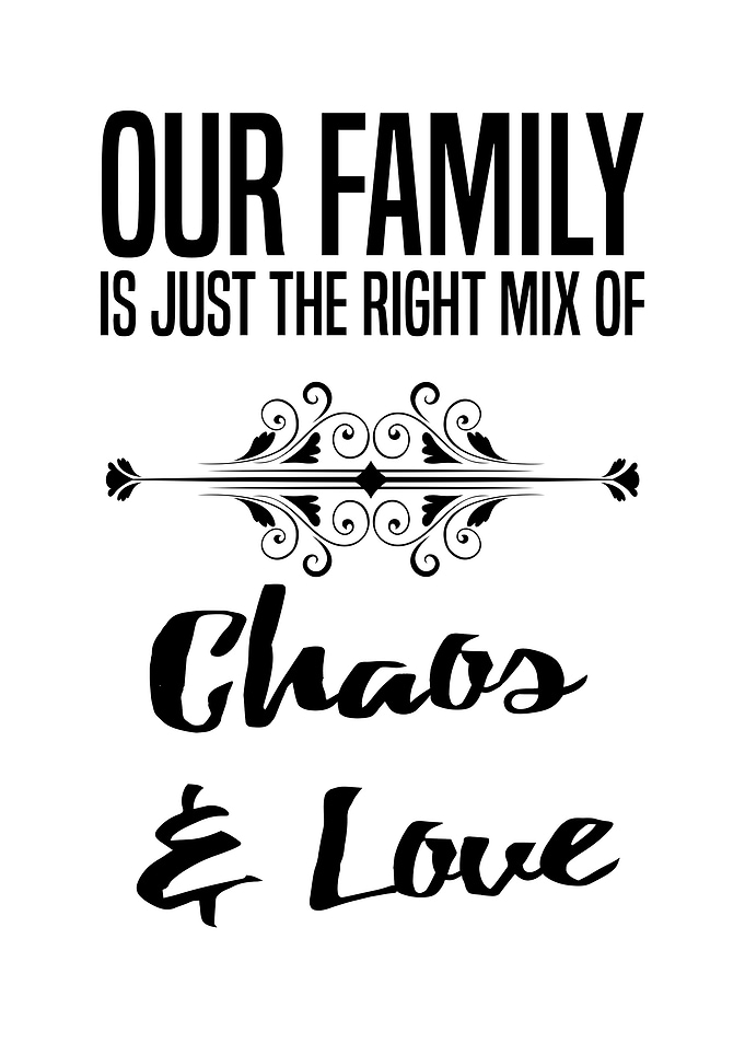 Chaos And Love Wall Art