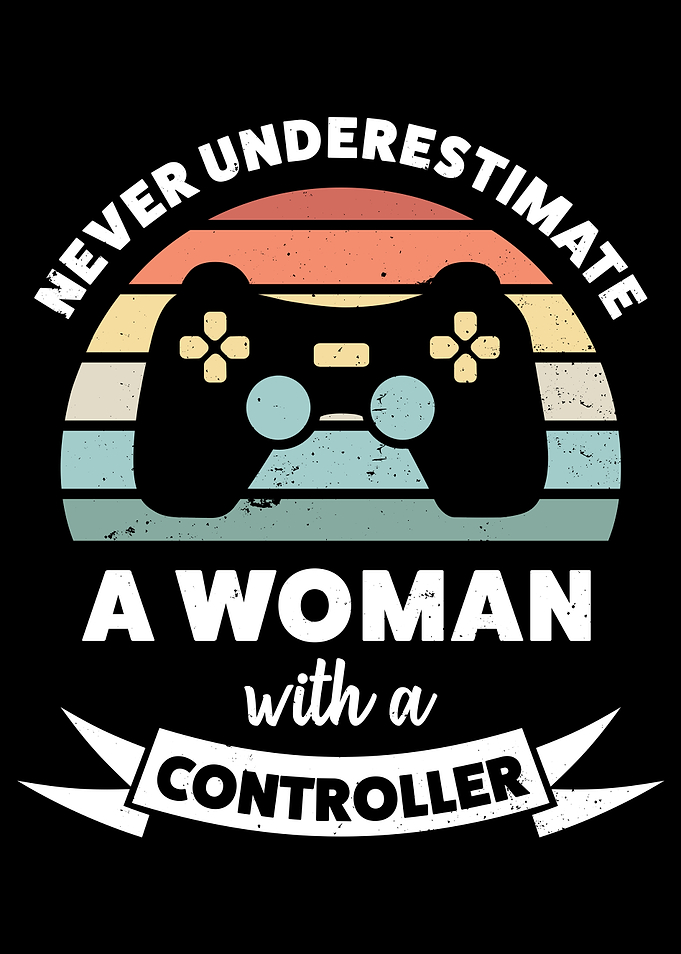Woman with a Controller
