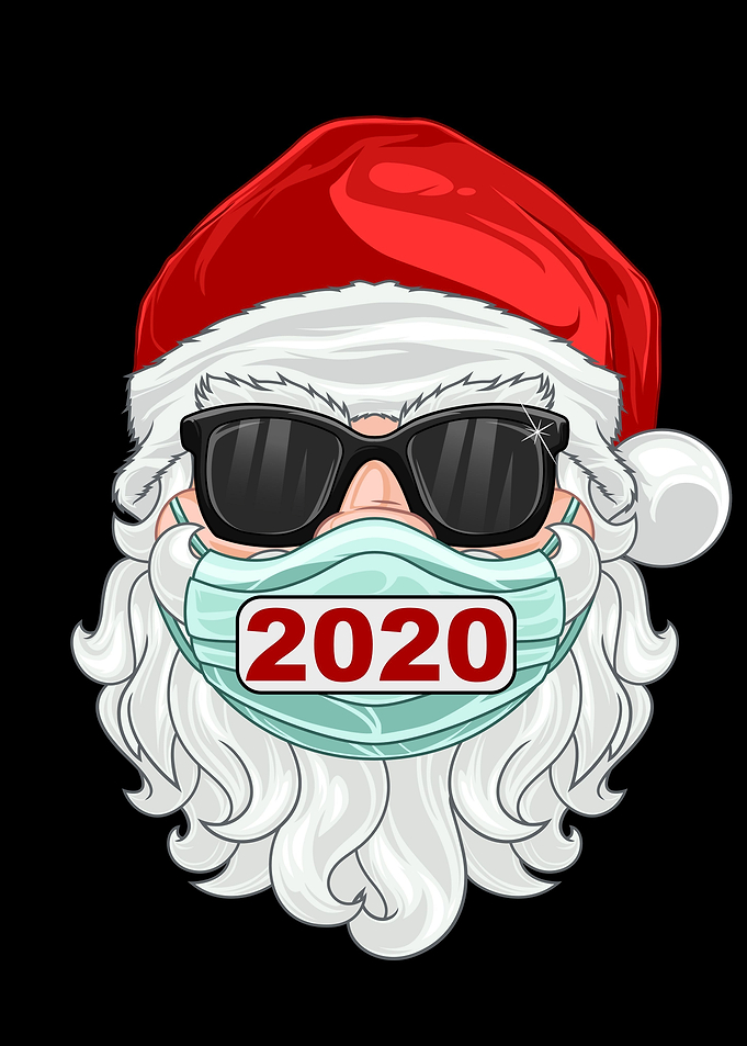 Santa Wearing Mask