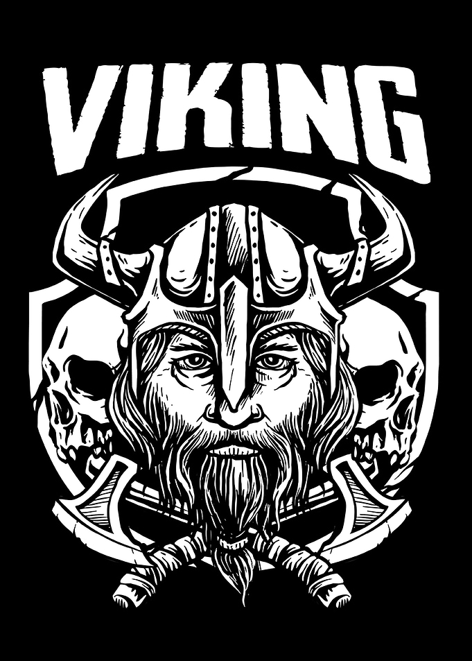 Viking Warrior Skull