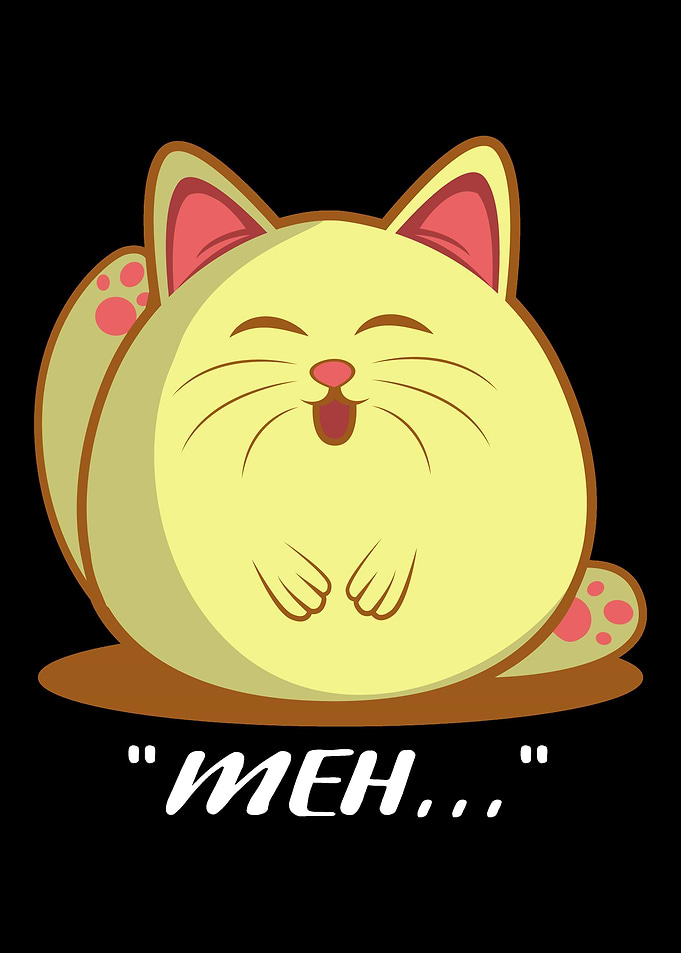 Cat Meh Butt Cat Person Gi