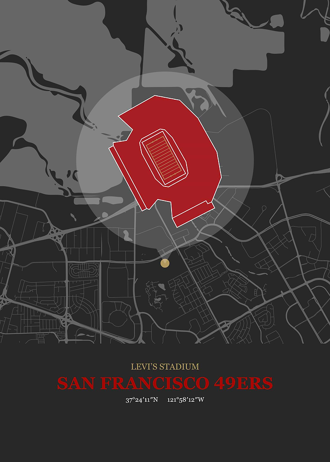 Levis Stadium Map
