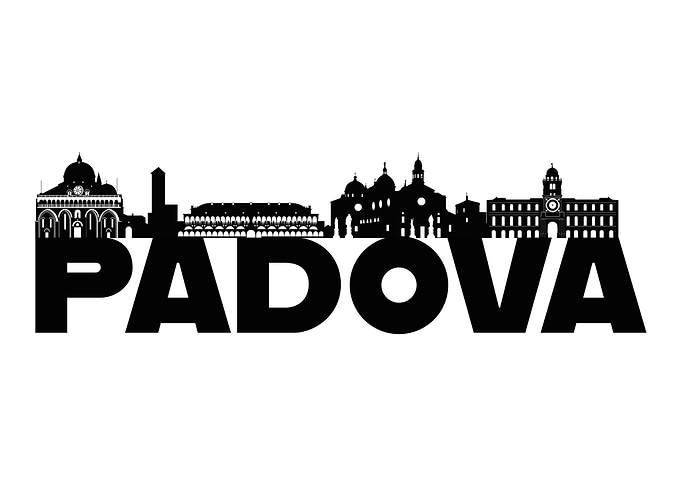 Padova Italy Skyline Gift