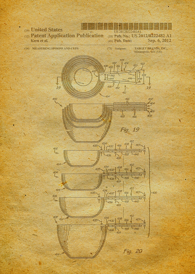 35 Measuring Cups Patent