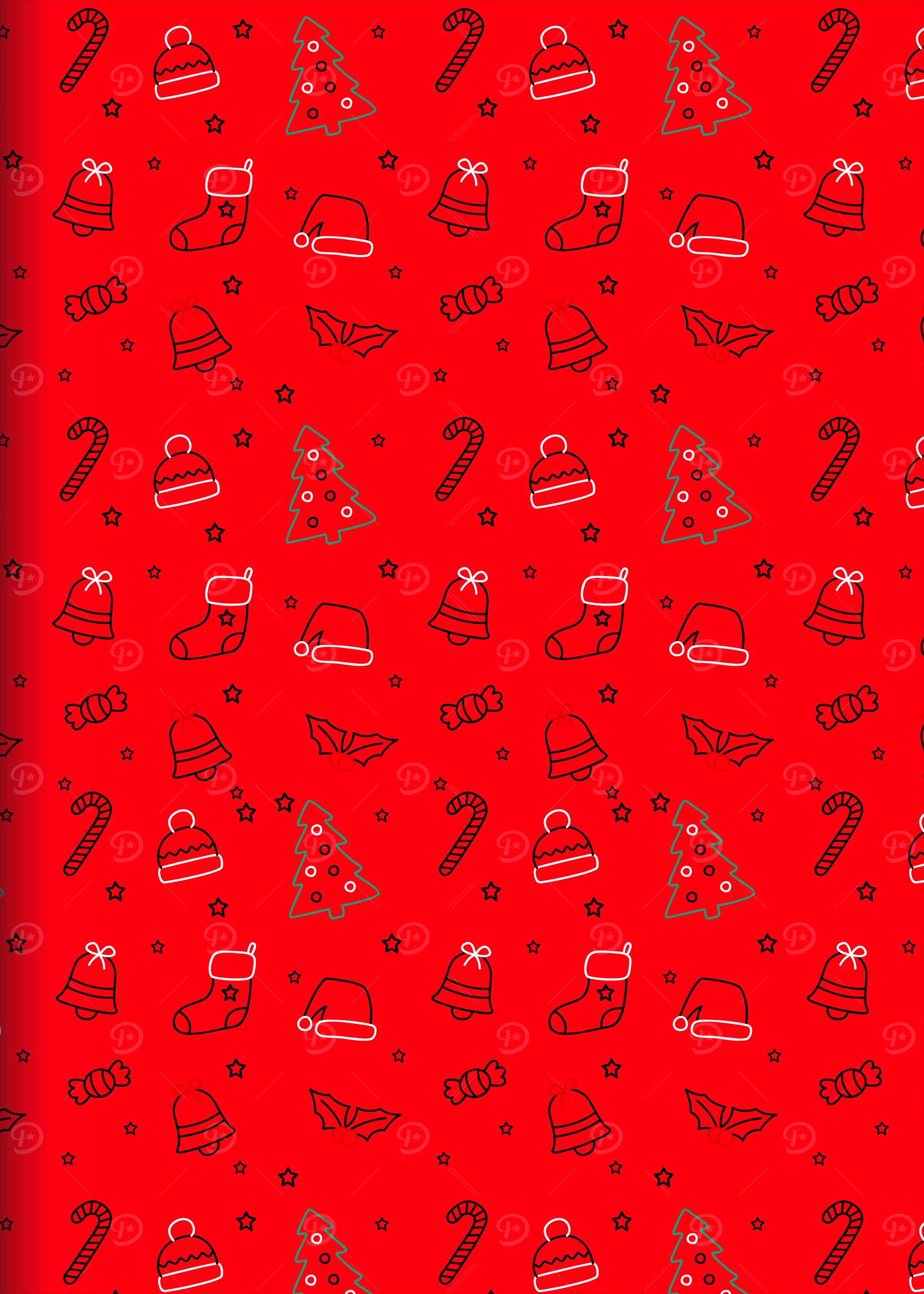DarkRed Christmas Elements
